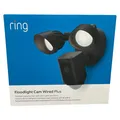 Ring Flutlichtkamera plus Kabel (Floodlight Cam Wired Plus) | WLAN, Schwarz, NEU