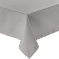 Erwin Müller Tischwäsche, Tischdecke Uni, Madrid Stein Größe 150x350 cm - angenehme, weich fließende Qualität, mit hochwirksamer Fleckschutzausrüstung, bügelleicht (weitere Farben, Größen)