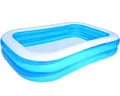 Bestway MWS 54006 Aufblasbarer Pool rechteckig 262x175x51cm Vinyl 2 Ringe