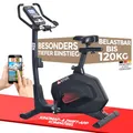 AsVIVA H22 Pro Heimtrainer & Ergometer | Bluetooth Fitnessbike | Magnetmotor & Pulsmessung | Sportcomputer mit Trainingsprogrammen | Hometrainer für Zuhause | Deutsche Qualitätsmarke | Kinomap App