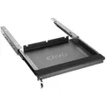 CAVO Schublade Unterbau Laptop-Schublade schwarz abschließbar Tischschublade (1 St), Notebook Arbeitstisch-Schublade 480 x 446 x 55 mm schwarz 48 cm x 5.5 cm x 44.6 cm