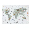 Zeller Present Schreibtischunterlage Schreibtisch-/Bastelunterlage 'World'