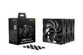 Be Quiet Gehäuselüfter Pure Wings 3 3-Pack 120mm PWM HighSpeed schwarz