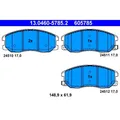 ATE 13.0460-5785.2 Bremsbelagsatz für CHEVROLET OPEL Bremse Bremsbeläge