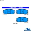 BREMSBELAGSATZ SCHEIBENBREMSE 13.0460-5785.2 FÜR VAUXHALL  OPEL  CHEVROLET
