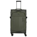 Travelite Briize Khaki 4-Doppelrollen Trolley L 78 cm - Grün