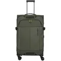 Travelite Briize 4 Rollen Trolley L 78 cm mit Dehnfalte  oliv