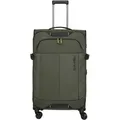 Travelite BRIIZE Trolley L (78 cm) erweiterbar - Khaki Koffer24