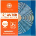 100x Schallplattenhüllen 12 Zoll mit UVSchutz | Außenhüllen für LP & Doppelal...