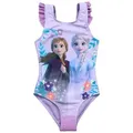 Disney Frozen Badeanzug Die Eiskönigin Badeanzug Bademode Anna und ELSA lila 116