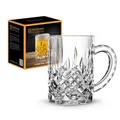 Nachtmann Bierkrug mit Schliffdekoration, Bierglas, Kristallglas, 600 ml, Noblesse, 0095635-0, Durchsichtig