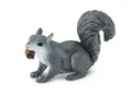eichhörnchen North America junior 7 cm Gummi grau