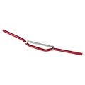 Aluminium Lenker Motorrad Cross Enduro Niedrige Falten 22 mm Durchmesser Rot
