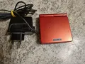 Nintendo Game Boy Advance SP Flammenrot Handheld-Spielkonsole | GBA SP ROT ✅