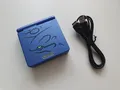 GameBoy Advance SP Konsole Kyogre Edition AGS 001 Neues Gehäuse & Displayscheibe