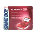 Nintendo GameBoy Advance - Konsole GBA SP #rot Flame Red + Stromkabel US mit OVP