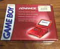 Nintendo Game Boy Advance SP GBA Rot Konsole Sealed Box Selten Aus Japan Unbe...