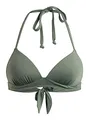 Roxy Beach Classics - Vorgeformtes Triangle-Bikinioberteil für Frauen Grün