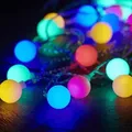 Star Trading 476-44, Leichte Dekorationskette, Transparent, Ambiente, IP44, Flexibel, 50 Glühbirne(n) - Transparent