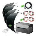 MyVoltaics Balkonkraftwerk Ultraleicht Solaranlage 1240W mit Speicher Anker Solarbank 2 1,6 kWh, 1240 W, Faserkunststoff (eARc), (Set, 5-St., WLAN Wechselrichter und Steuerungseinheit integriert – anschlussfertig), Genehmigungsfrei, jetzt mit versandkostenfreier Lieferung