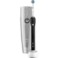 Oral-B PRO 750 Black Cross Action + Travel CASE rotierende/pulsierende Zahnbürste mit Timer - Schwarz