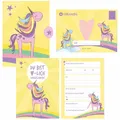 Nova MD Einladungskarten Geburtstag Einhorn (12 Stk.) (35221346)