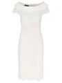APART kurzes Hochzeitskleid mit Carmen- Ausschnitt, Creme, 34