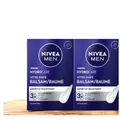 2x100ml NIVEA MEN After Shave Balsam | Baume Hydrocare Feuchtigkeit & Aloe Vera