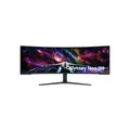 Samsung Odyssey Neo G9 S57CG952NU G95NC Series QLED-Monitor Gaming Curved 144 cm 57" 7680 x 2160 Dual UHD @ 240 Hz VA 1000 cd/m² 1000000:1 DisplayHDR 1 ms 3xHDMI DisplayPort Schwarz weiß