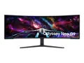 Samsung Odyssey Neo G9 G95NC, 57", Dual UHD (7680x2160), VA, 240Hz, HDMI, DP, USB-C, 1000R Curved