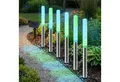Spetebo LED Solarleuchte LED Solar Leuchten Bubbles - 6er Set, Farbwechsel, LED, bunt