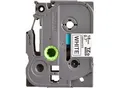 Schriftbandkassette Brother TZe-241, selbstklebend, L 8 m x B 18 mm, weiß/schwarz