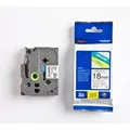 Brother TZe-241 (TZE241) Laminierte Etikettenkassette P-touch, Schwarz auf Weiß