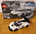 LEGO Speed Champions Set 76900 Koenigsegg Jesko Auto Rennauto - vollständig