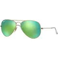 Ray-Ban Aviator Classic, Erwachsener, Uni, Pilot, Pilot, Vollrand, Gold - Gold