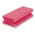 Sito Spülschwamm Vlies, nicht kratzend, 15,3 x 5,9 x 4,2 cm 551690/40499 , 1 Packung = 10 Schwämme, rot/weiß