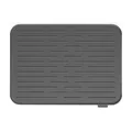 Brabantia Abtropfmatte, Silikon, Dunkelgrau, 32,5 x 44 x cm, 1 Einheiten