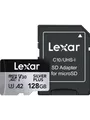 Lexar Professional Silver Plus MicroSD/SD - 205MB/s - 128GB