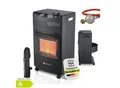 Juskys Gasheizung GS42US – Infrarot-Heizstrahler bis 4200 W für Terrasse & Outdoor in Schwarz