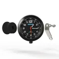 Analog Uhr Oxford Schwarz Für Motorrad Ersatzteile Moped Zubehör