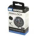 OXFORD OX559 Motorraduhr Fahrrad Uhr schwarz 39mm