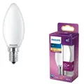 PHILIPS E14 LED Kerzen Lampe Milchglas 6,5W wie 60W warmweißes Licht