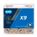 KMC Bike Chain Performance Bicycle Chain, Quality & Highly Compatible X9 Titan-N