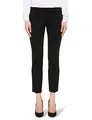 Marc Cain Essentials Damen Hose +E8123J24, Schwarz (Black 900), 44 (6)
