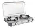 Campingaz Camping Kitchen 2 R Campingkocher 2 x 2000 Watt Leistung 2-Brenner Gaskocher mit abnehmbaren Pfannenstützen, tragbar & kompakt, läuft mit R904 oder R907 nachfüllbaren Gasflaschen