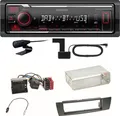 Kenwood KMM-BT408DAB Bluetooth Digitalradio Einbauset für BMW E90 E91 E92 E93