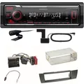 Kenwood KMM-BT408DAB Bluetooth Digitalradio Einbauset für BMW E90 E91 E92 E93