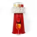 Sprizzer: die innovative Maschine für einen perfekten Spritz in 5 Sekunden direkt im Glas. Ohne Strom und Batterien. Rot. 3 Liter. 52x25x25 cm