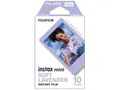 Fujifilm Instax mini film soft lavender (10 vel) - (4,6 cm x 6,2 cm) - Fotopapier