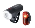 SIGMA AURA 30/Curve Fahrradbeleuchtungsset: 30 Lux Frontlicht, 40 m Reichweit...